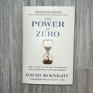 2 for $28 books The Power of Zero book by David Mcknight, get the 0% tax bracket